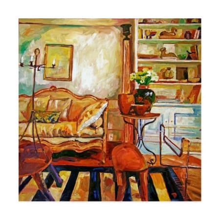 David Lloyd Glover 'Paris Apartment' Canvas Art,14x14